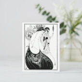 ベアズリーピーコックスカートヴィンテージ ポストカード (スタンド正面)