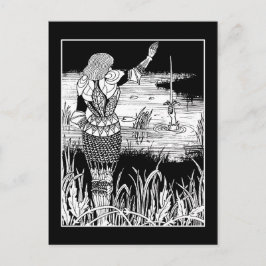 ベアズレーナイトエクスカリブールポストカード ポストカード