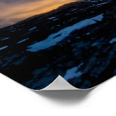 ベアティースマウンテンズサンセット ポスター (角)