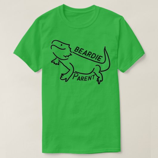 ベアディの親 Tシャツ (デザイン正面)
