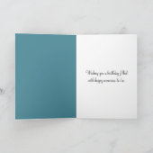 ベアディッドコリーハッピーバースデー カード (内部)