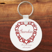 ベアディトゥルーラブ – Keychain キーホルダー (正面)