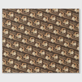 ベアディベスティラッピング紙 ラッピングペーパー (フラット)