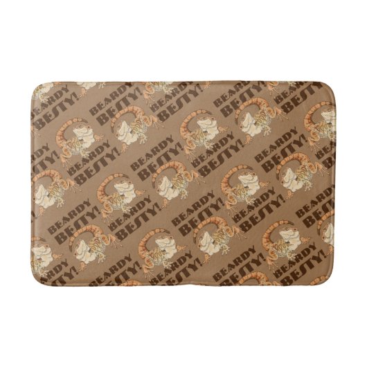 ベアディベスティー バスマット (正面)