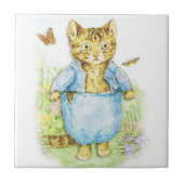 ベアトリクス・ポッターのブルースーツに登場したトム・キッテン タイル (正面)