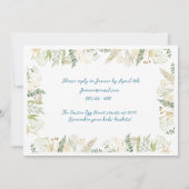 ベアトリクス・ポッターピーター・ザ・ラビットイースターブランチ 招待状 (裏面)