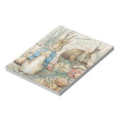 ベアトリクス・ポッターピーター・ラビットとベンジャミン・バニー ノートパッド (回転)