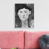 ベアトリス・ヘイスティングスc.1914-15 キャンバスプリント (インサイチュ (リビング))