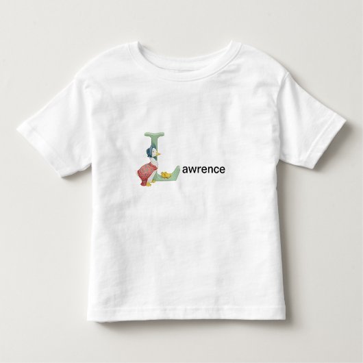 ベアトリックスの陶工の手紙L幼児かベビーのワイシャツ トドラーTシャツ (正面)