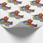 ベアトリックスの陶工の本のキャラクター、元の芸術 ラッピングペーパー (角)