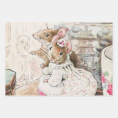 ベアトリックス聞・ポットの「テーラーへのネズミ」 ラッピングペーパーシート (正面2)