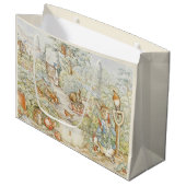 ベアトリックス・ポッター・ピーターと友人たち ラージペーパーバッグ (正面アングル)