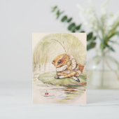 ベアトリックス・ポッター『リパードのジェレミー・フィッシャー』 ポストカード (スタンド正面)