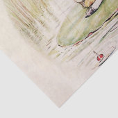 ベアトリックス・ポッター『リパードのジェレミー・フィッシャー』 薄葉紙 (詳細)