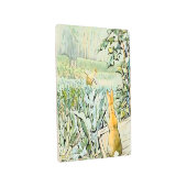 ベアトリックスPによる「ベンジャミンバニー時計農家ブラウン」 メタルプリント (3/4)