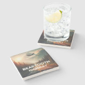 ベアトースハイウェイモンタナワイオミンイーグル ストーンコースター (横)