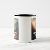 ベアトースハイウェイモンタナワイオミンイーグル ツートーンマグカップ (中央)