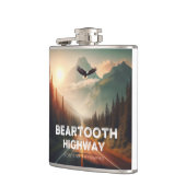 ベアトースハイウェイモンタナワイオミンイーグル フラスク (左)