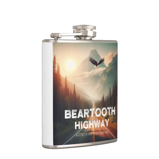 ベアトースハイウェイモンタナワイオミンイーグル フラスク (右)
