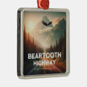 ベアトースハイウェイモンタナワイオミンイーグル メタルオーナメント (右)