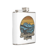 ベアトースハイウェイモンタナワイオミングレトロ フラスク (右)