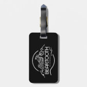 ベアトースハイウェイモンタナワイオミンバイク ラゲッジタグ (裏面縦)