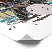 ベアドラマー遊のドラムポスター ポスター (角)