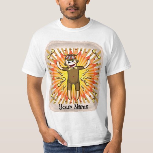 ベアニーソックモンキーのTシャツ Tシャツ (正面)