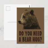 ベアハグゲイベア ポストカード (正面/裏面)
