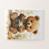 ベアハグス；完璧なパズル 子供へ ジグソーパズル (横)