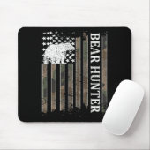 ベアハンターアメリカンフラッグベア狩り恋人1 マウスパッド (マウス)