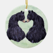 ベアハートオーナメント セラミックオーナメント (正面)