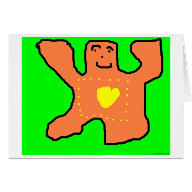 ベアハートカード (正面横)