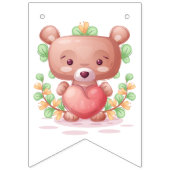 ベアハートコレクション – 青 バンティングフラッグ (第2の旗)