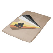 ベアハートプライドバスマット バスマット (アングル)