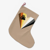 ベアハートプライドホリデーストッキング ラージクリスマスストッキング (正面 (吊り時))