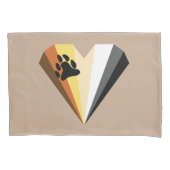 ベアハートプライド枕ローケース 枕カバー (正面左)