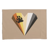 ベアハートプライド枕ローケース 枕カバー (正面右)