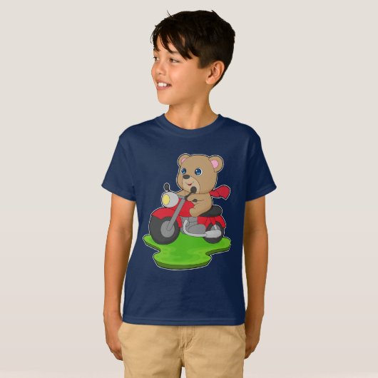 ベアバイク Tシャツ (正面フル)