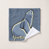 ベアバスタオルセットカスタムポーラベアタオル バスタオルセット (ウォッシュタオル)