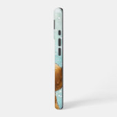 ベアバニーアイスクリーム喜びかわいいアニメの電話ケース iPhone 16ケース (左側面)