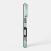 ベアバニーアイスクリーム喜びかわいいアニメの電話ケース iPhone 16ケース (右側面)