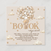 ベアバルーンのブックリクエスト エンクロージャーカード (正面)