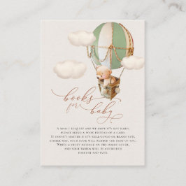 ベアバルーンベビーブックエンクロージャカード エンクロージャーカード