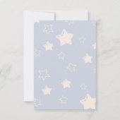 ベアバルーン心待ち少年シャワーありがとう サンキューカード (裏面)