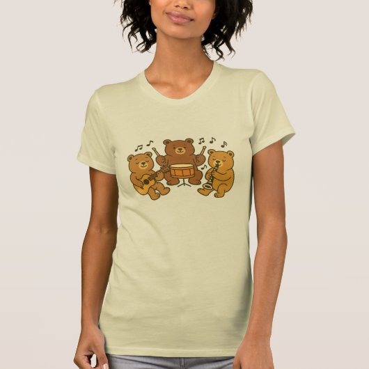 「ベアバンド」Tシャツ Tシャツ (正面)