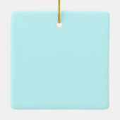 ベアバースデーパーティーカスタムオーナメント セラミックオーナメント (裏面)