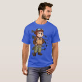 ベアパイロット飛行士 Tシャツ (正面フル)