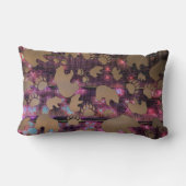 ベアパターン ランバークッション (裏面)