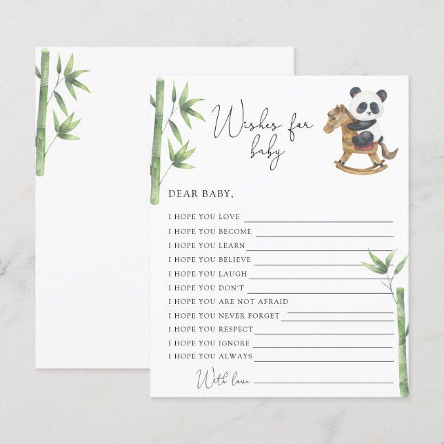 ベアパンダのベビー (正面/裏面)